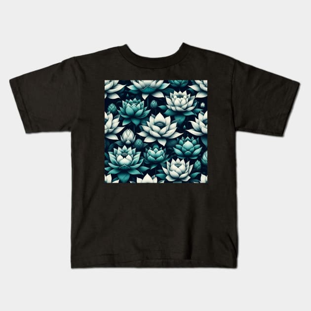 Lotus Kids T-Shirt by Jenni Arts